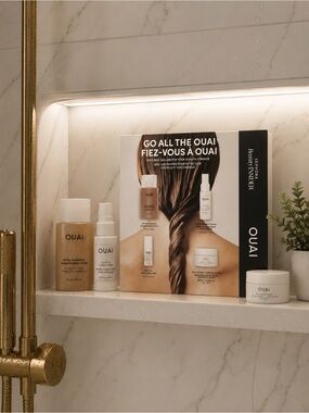 OUAI Hair Care Set, Beauty Insider Kit with 4 travel size products! BNIB!